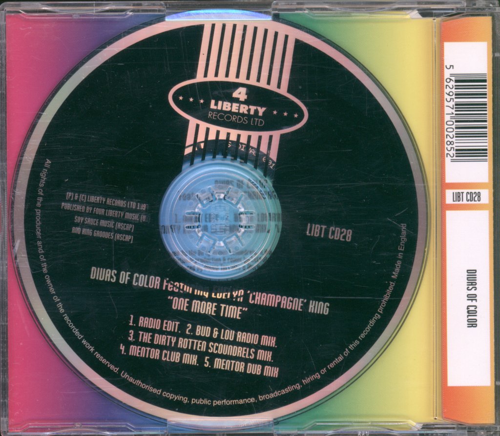 Divas Of Color, Evelyn King - One More Time - Cd