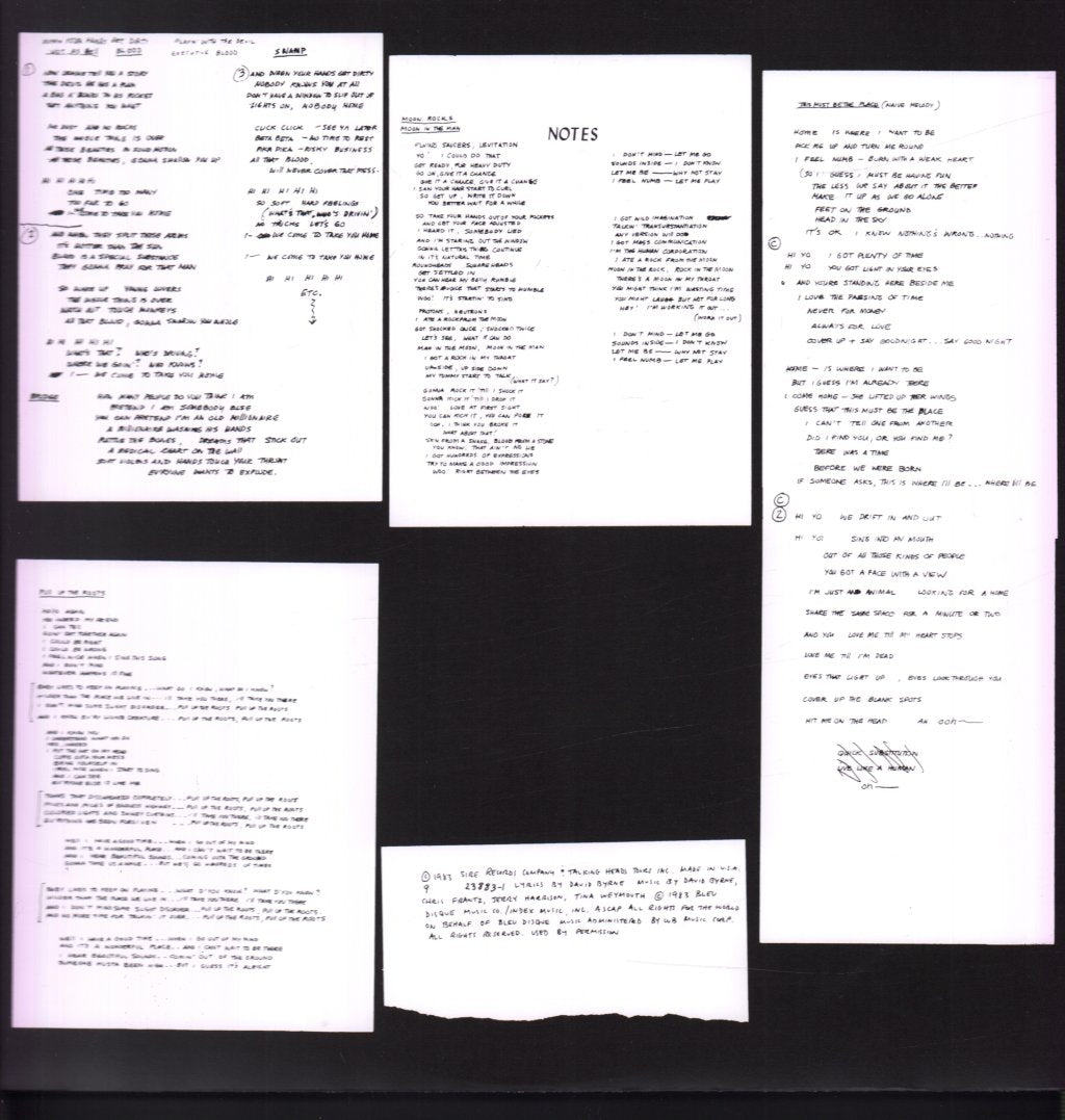 Talking Heads - Speaking In Tongues - Lp