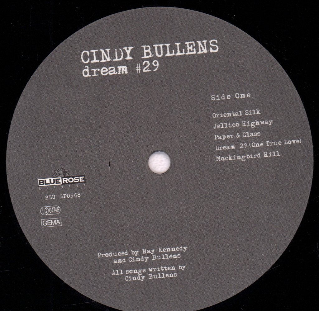 Cindy Bullens - Dream #29 - Lp