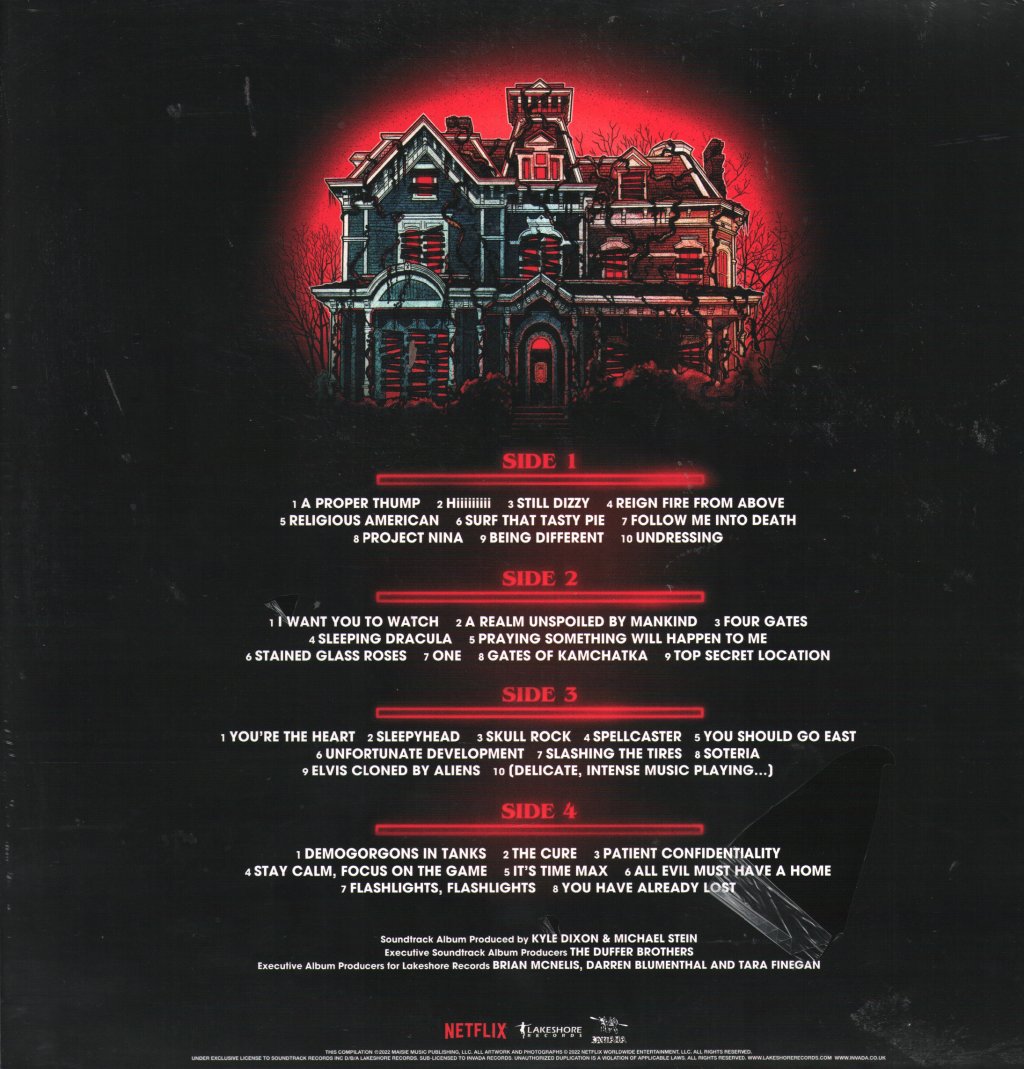 Kyle Dixon And Michael Stein - Stranger Things 4: Volume 2 (Original Score From The Netflix Series) - Double Lp