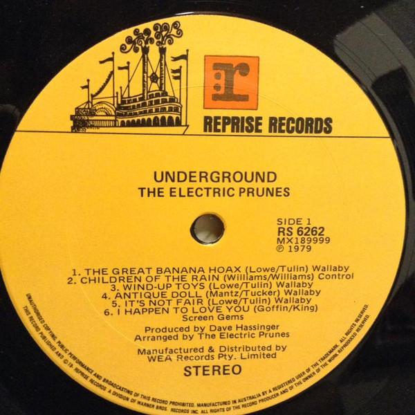 Electric Prunes - Underground - Lp