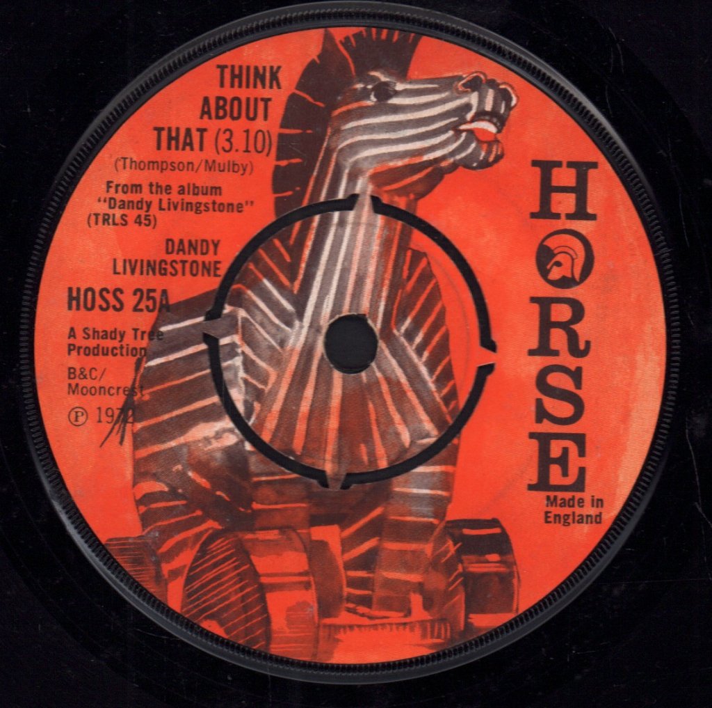 Dandy Livingstone - Think About That - 7 Inch