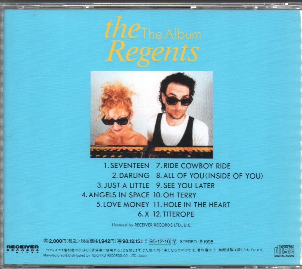 Regents - Album - Cd