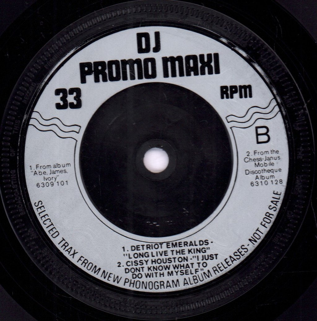Dale Hawkins / Don Covay / Detroit Emeralds / Cissy Houston - DJ Promo Maxi EP Various - 7 Inch