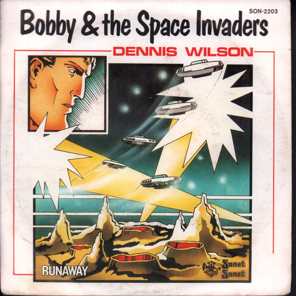 Dennis Wilson (Aussie Artist) - Bobby & The Space Invaders - 7 Inch