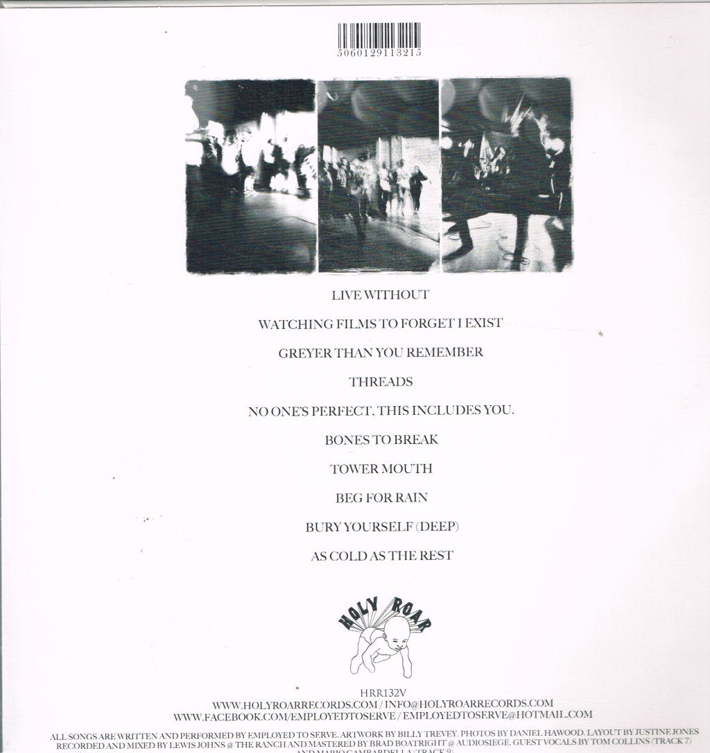 Employed To Serve - Greyer Than You Remember - Lp