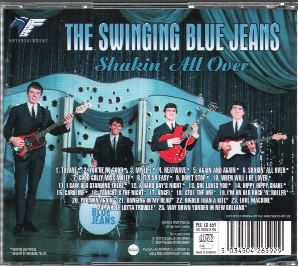 Swinging Blue Jeans - Shakin' All Over - Cd