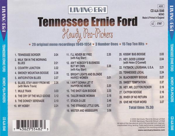 Tennessee Ernie Ford - Howdy, Pea-Pickers - Cd