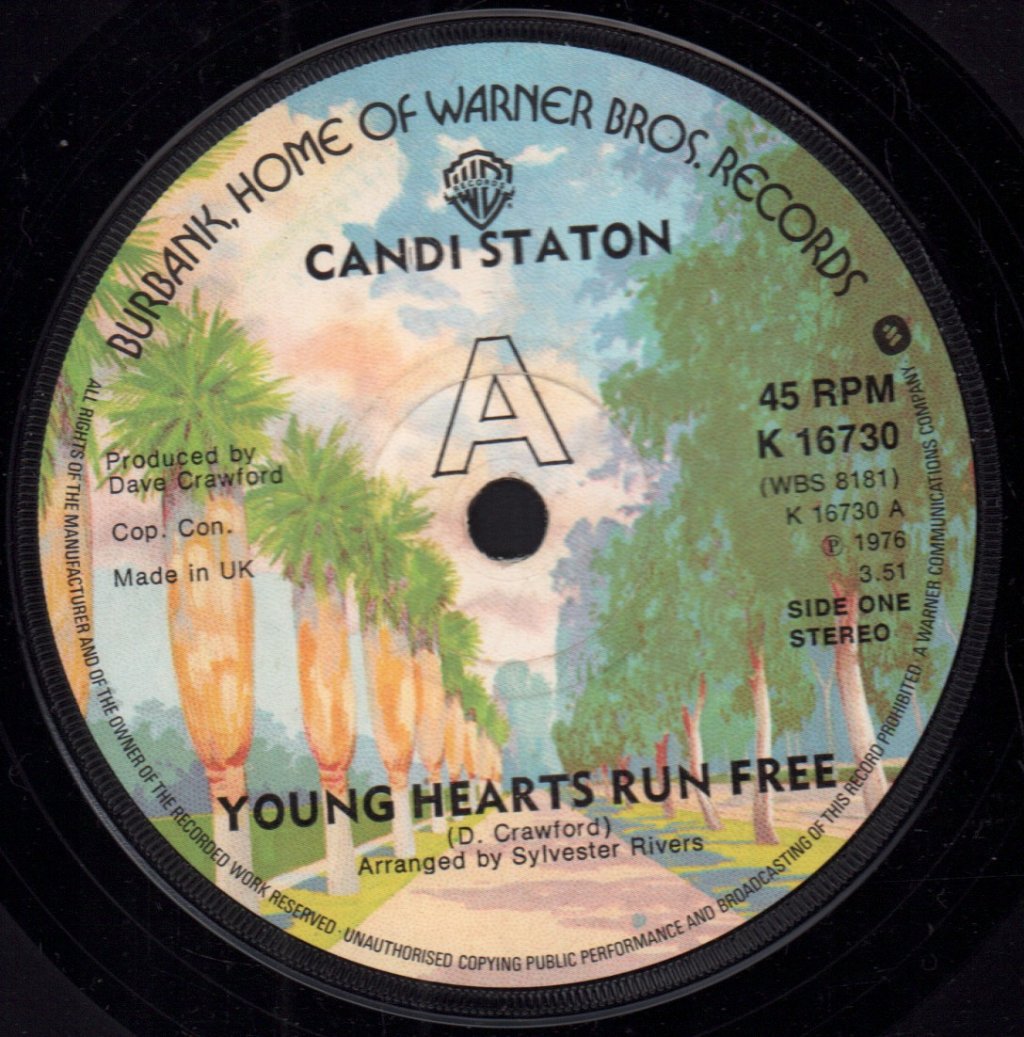 Candi Staton - Young Hearts Run Free - 7 Inch