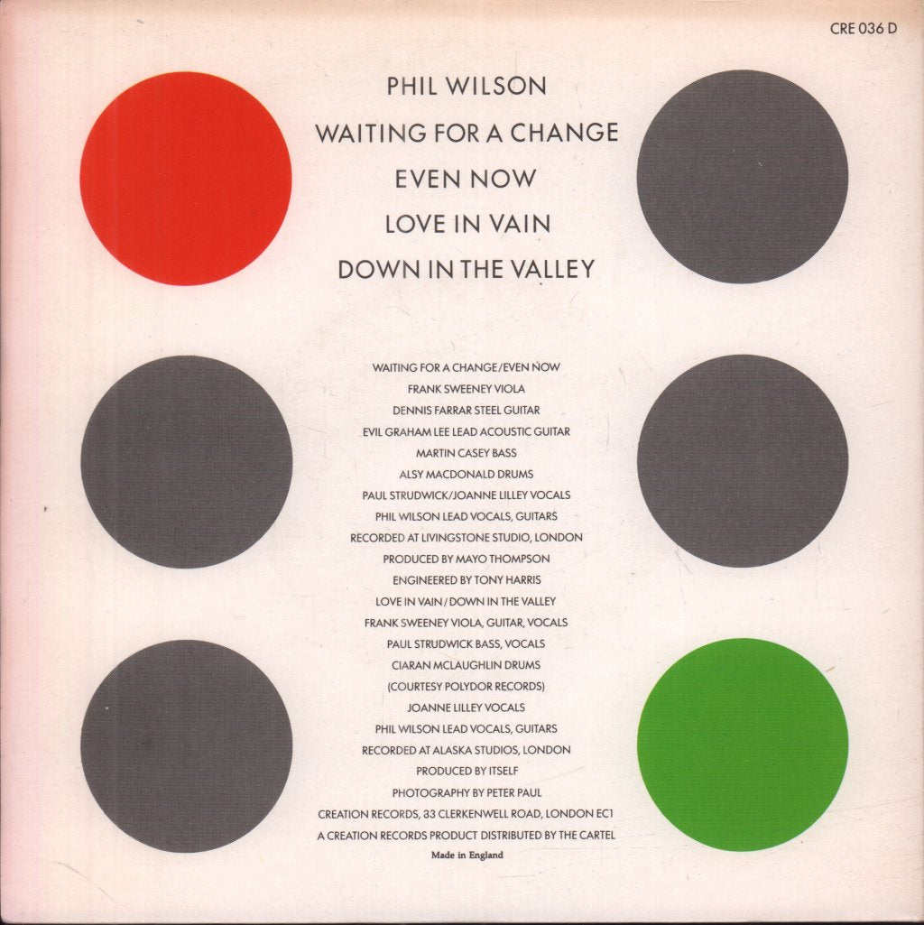 Phil Wilson - Waiting For A Change - Double 7 Inch