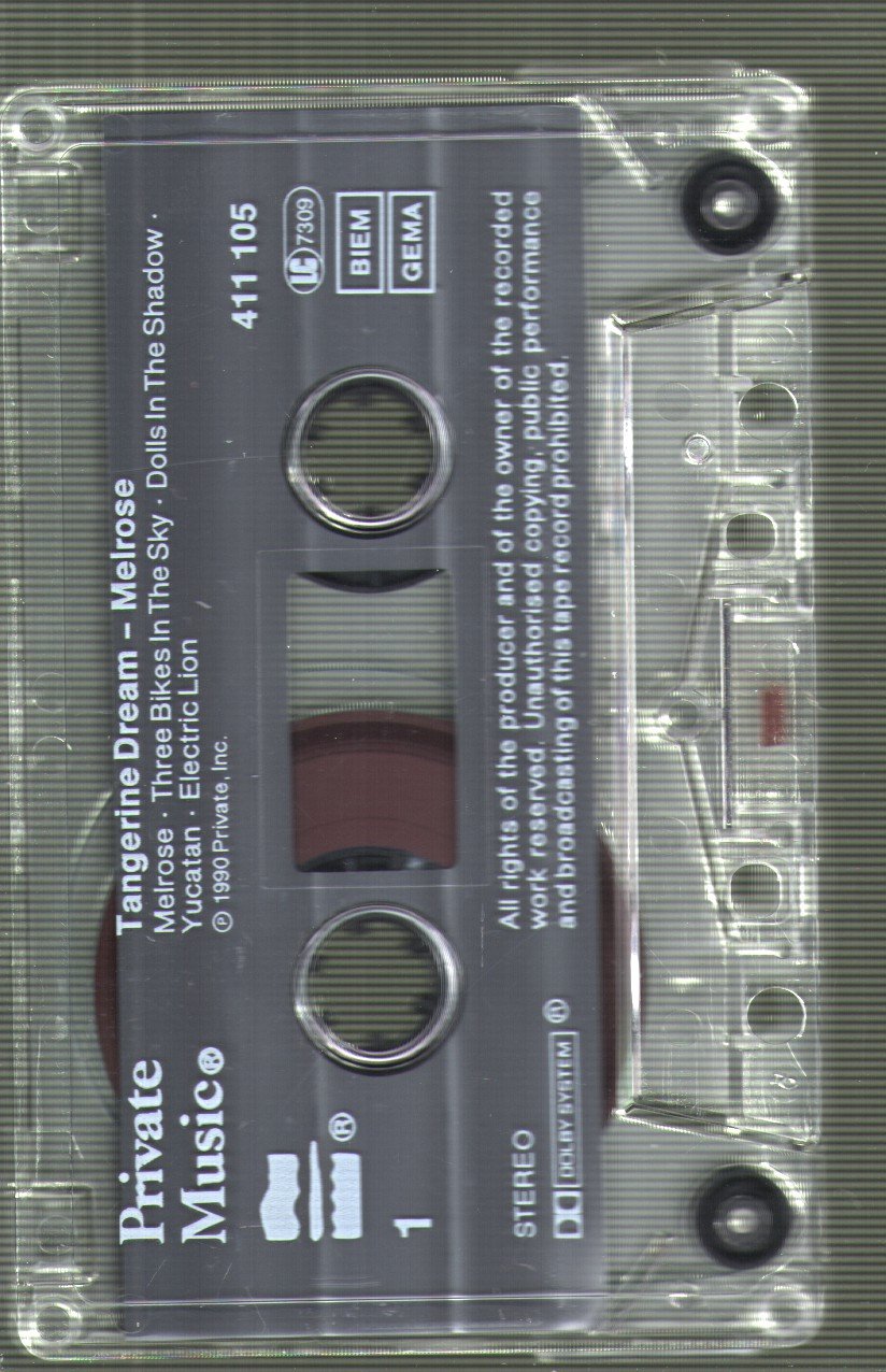 Tangerine Dream - Melrose - Cassette