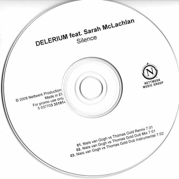 Delerium Featuring Sarah Mc Lachlan - Silence - Cdr