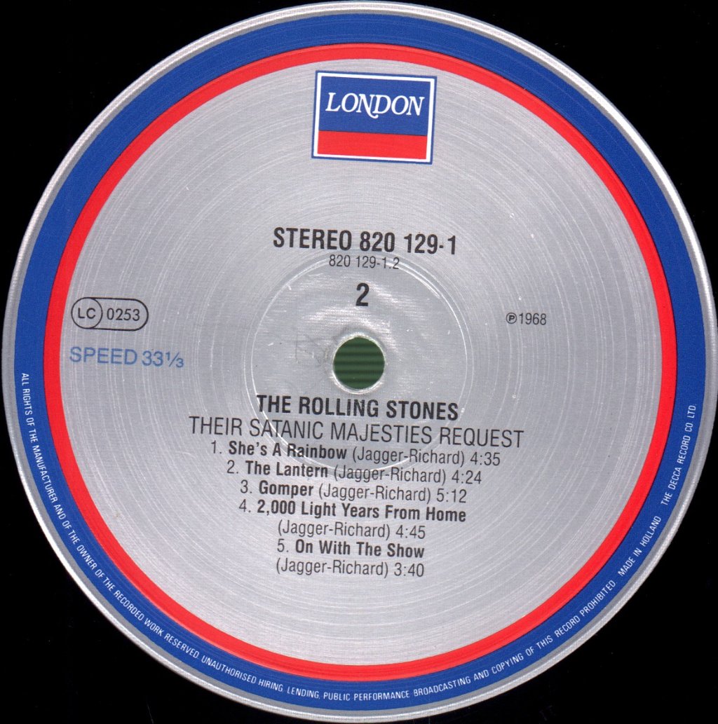 Rolling Stones - Their Satanic Majesties Request - Lp