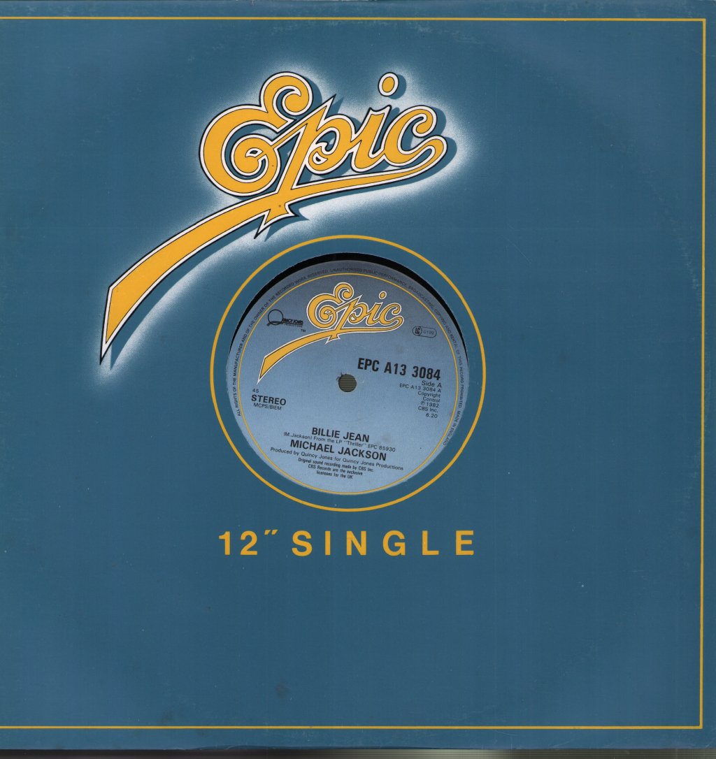 Michael Jackson - Billie Jean - 12 Inch