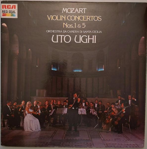 Uto Ughi - Mozart Violin Concertos Nos.1 & 5 - Lp