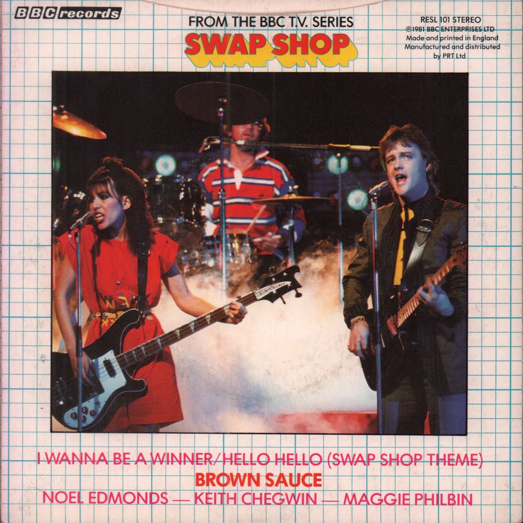 Brown Sauce - I Wanna Be A Winner - 7 Inch