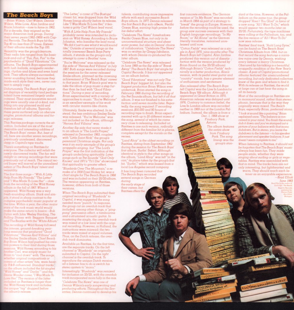 Beach Boys - Rarities - Lp