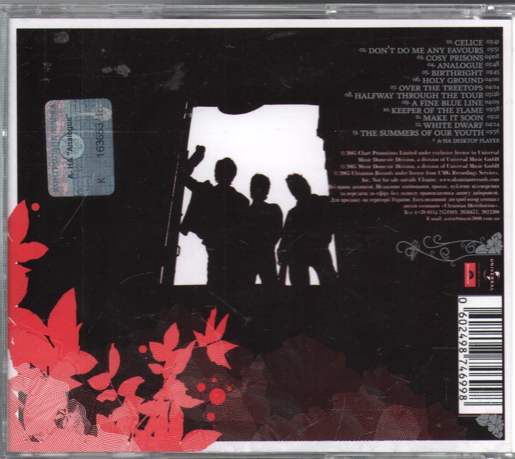 A-Ha - Analogue - Cd