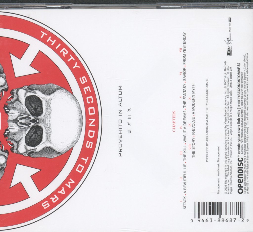 30 Seconds To Mars - A Beautiful Lie - Cd