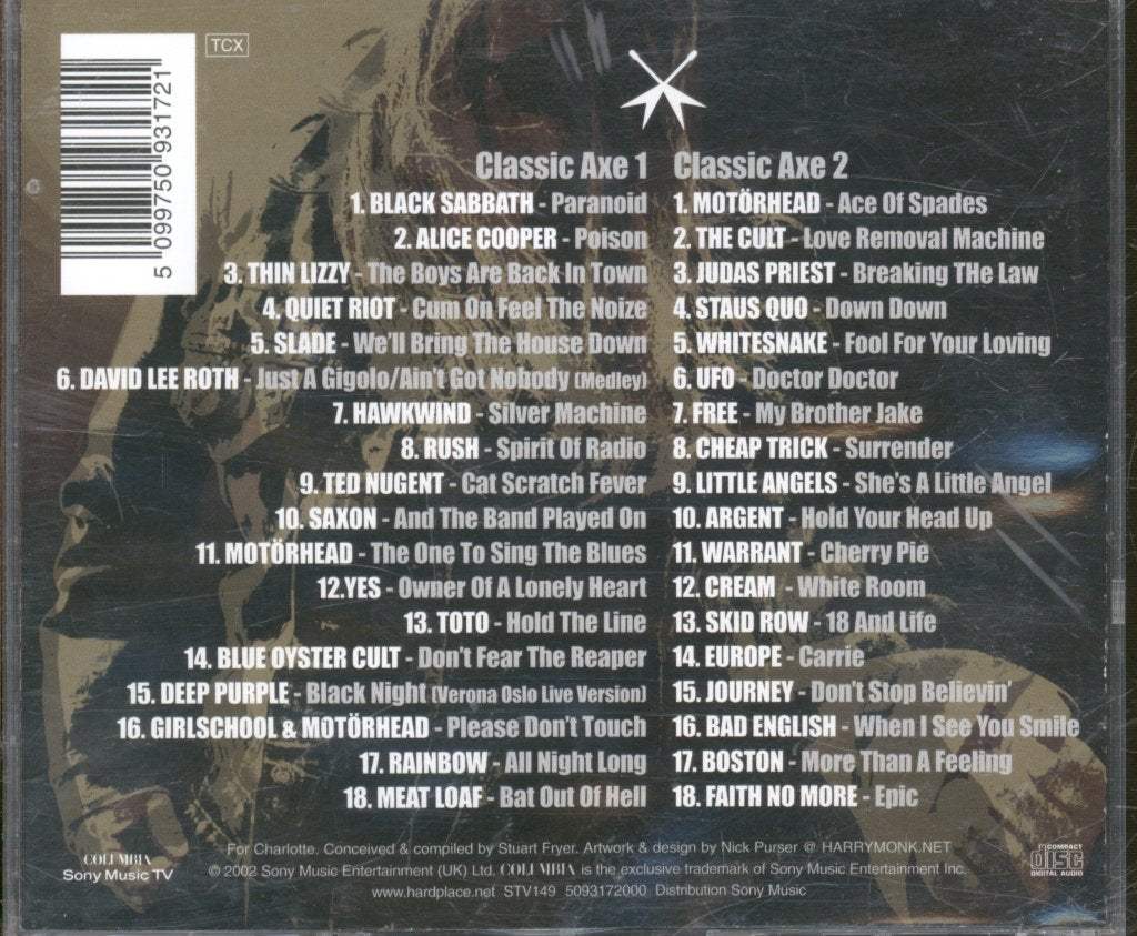 Various Artists - Classic Axe - Double Cd