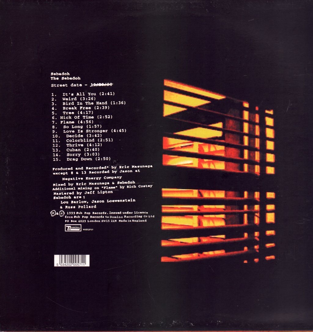 Sebadoh - Sebadoh - Lp
