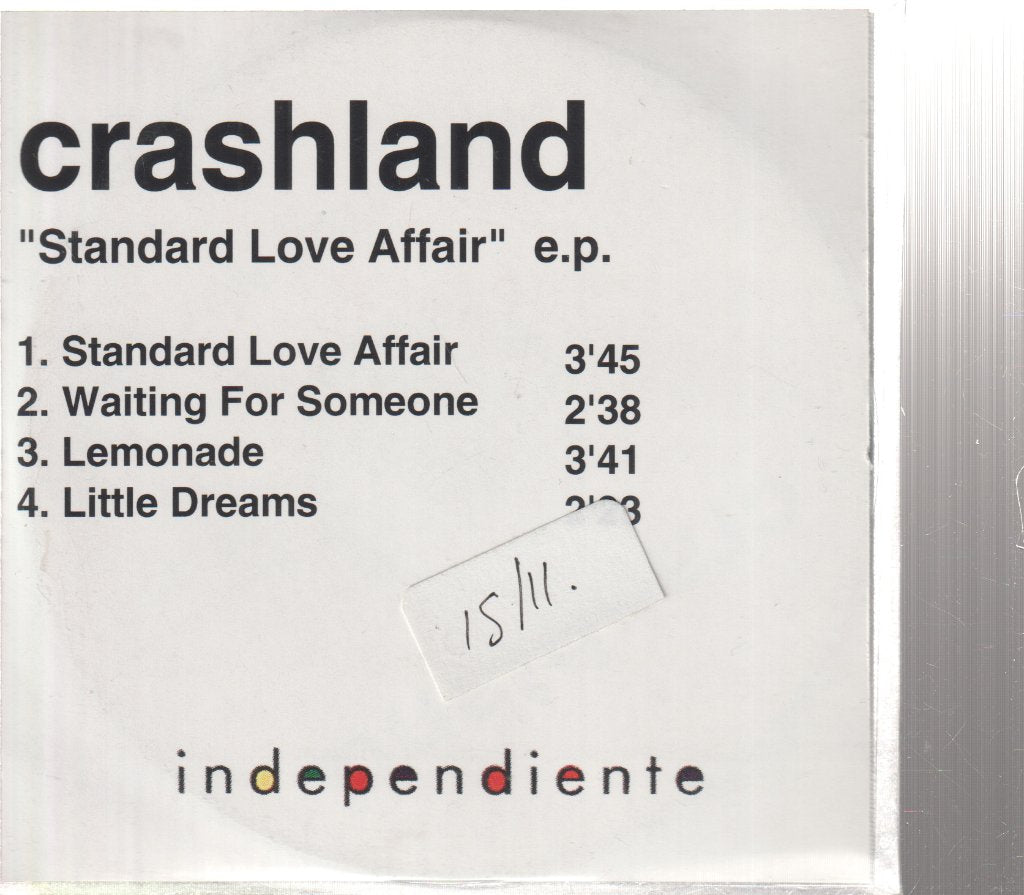 Crashland - Standard Love Affair EP - Cdr