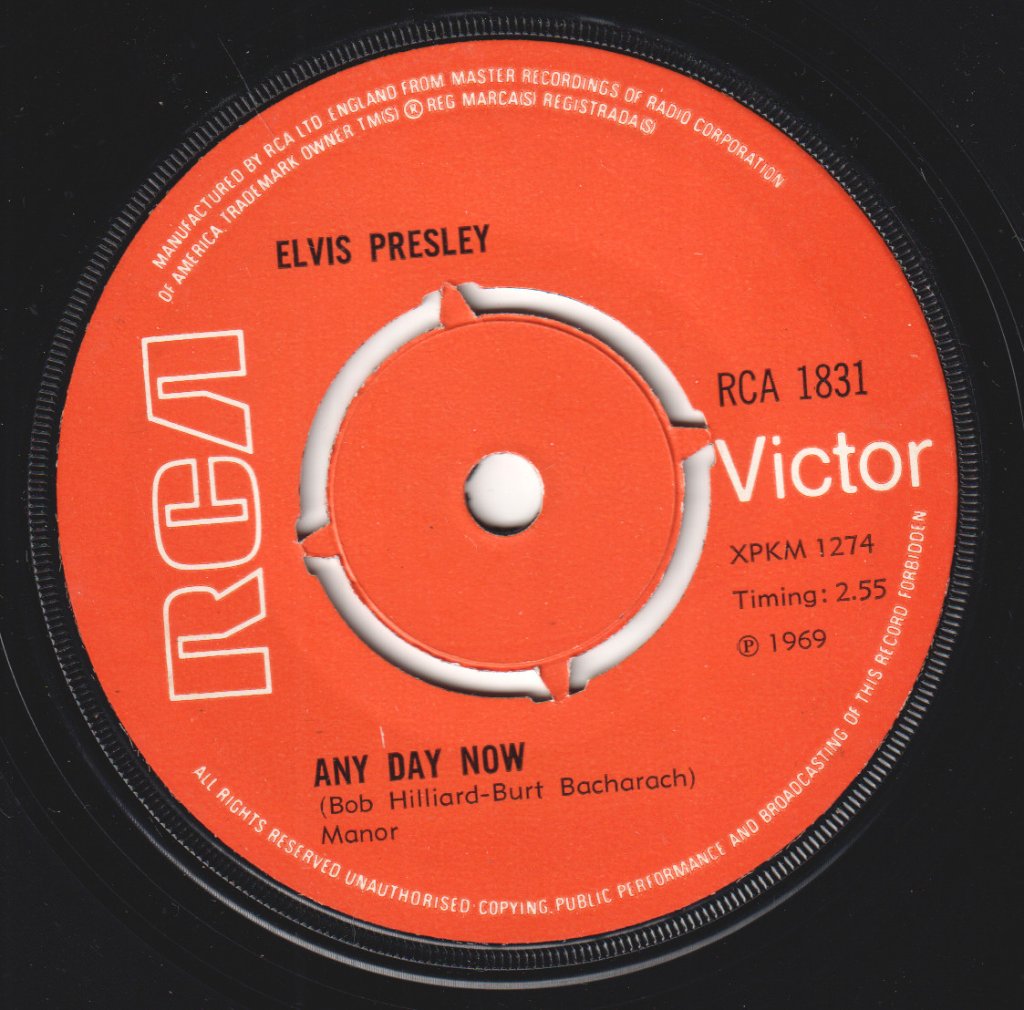 Elvis Presley - In The Ghetto - 7 Inch
