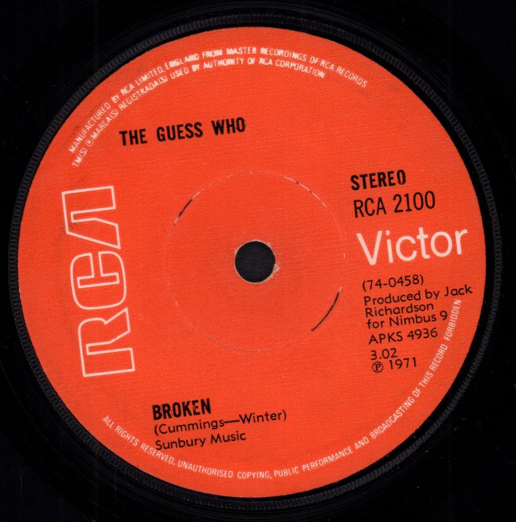 Guess Who - Albert Flasher - 7 Inch