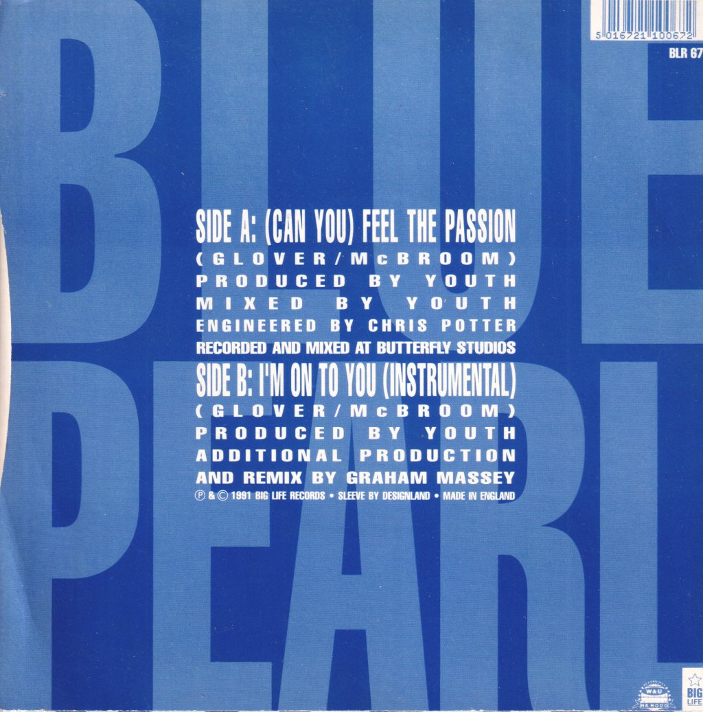 Blue Pearl - Can You Feel The Passion - 7 Inch