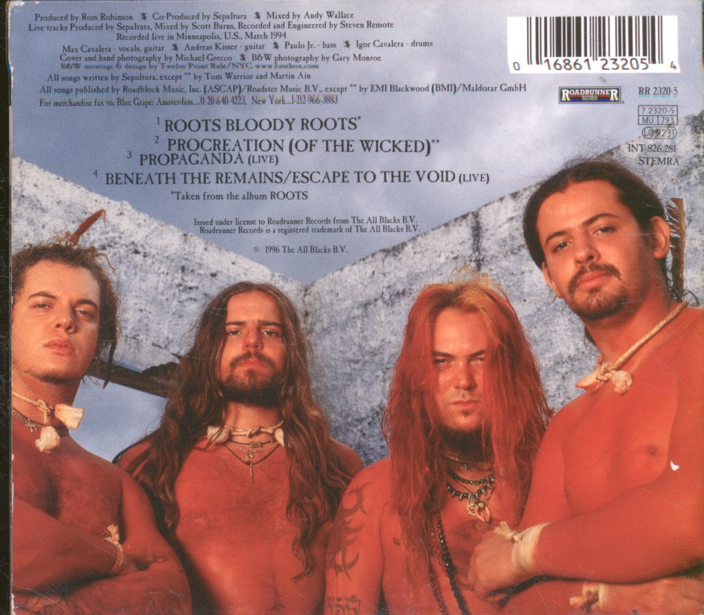 Sepultura - Roots Bloody Roots - Cd