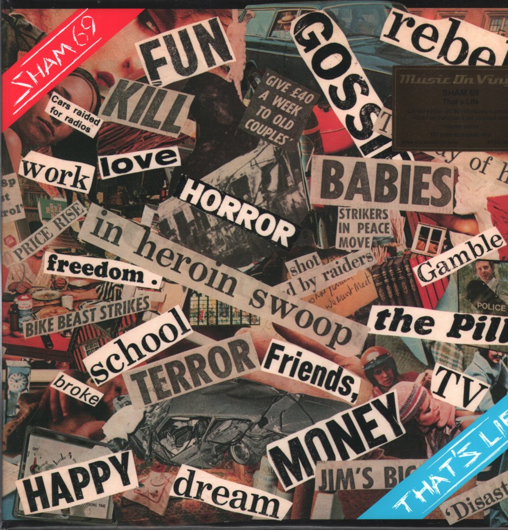 Sham 69 - That's Life - Lp