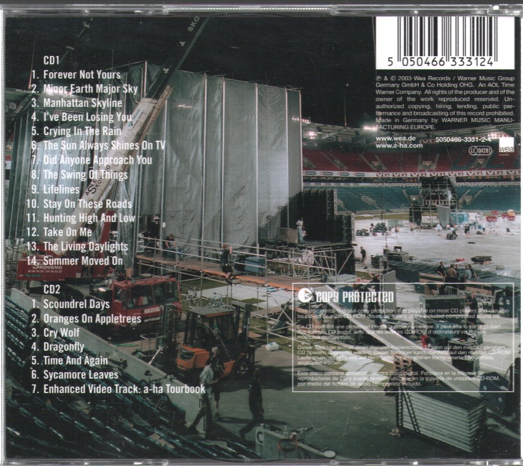 A-Ha - How Can I Sleep With Your Voice In My Head - Double Cd
