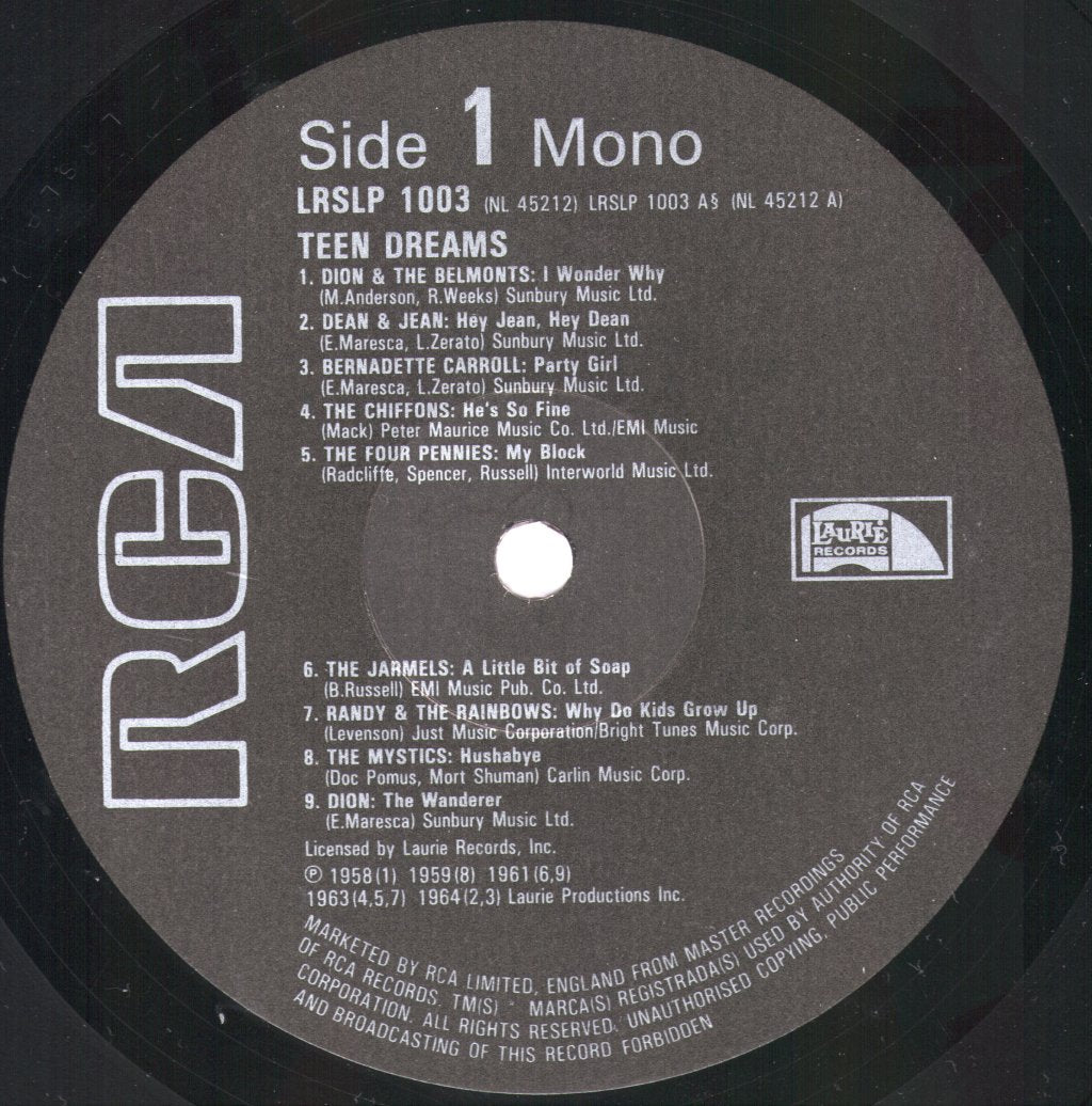 Various Artists - Teen Dreams - Lp