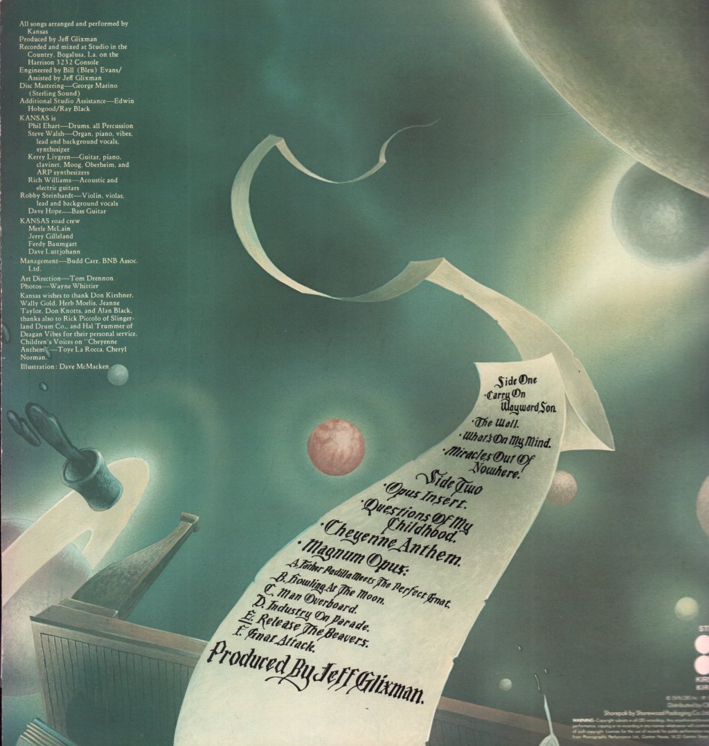 Kansas - Leftoverture - Lp
