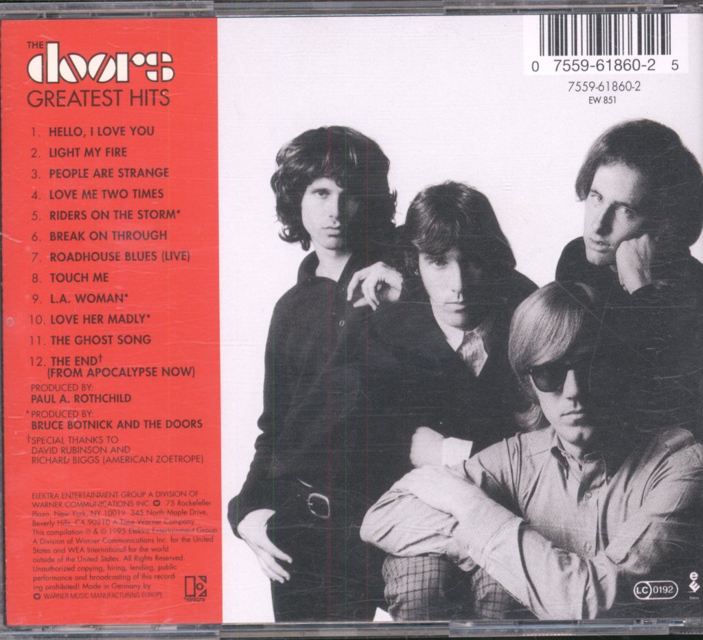 Doors - Greatest Hits - Cd