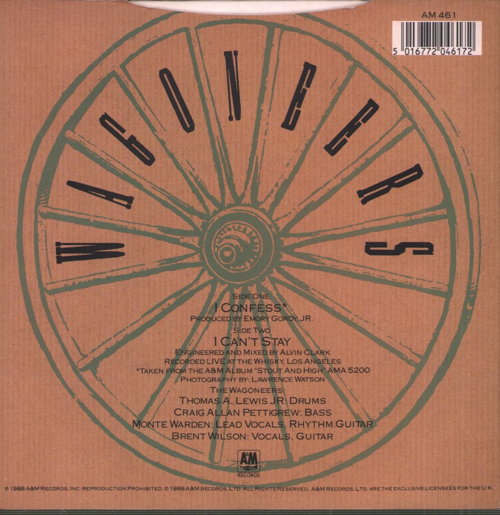 Wagoneers - I Confess - 7 Inch
