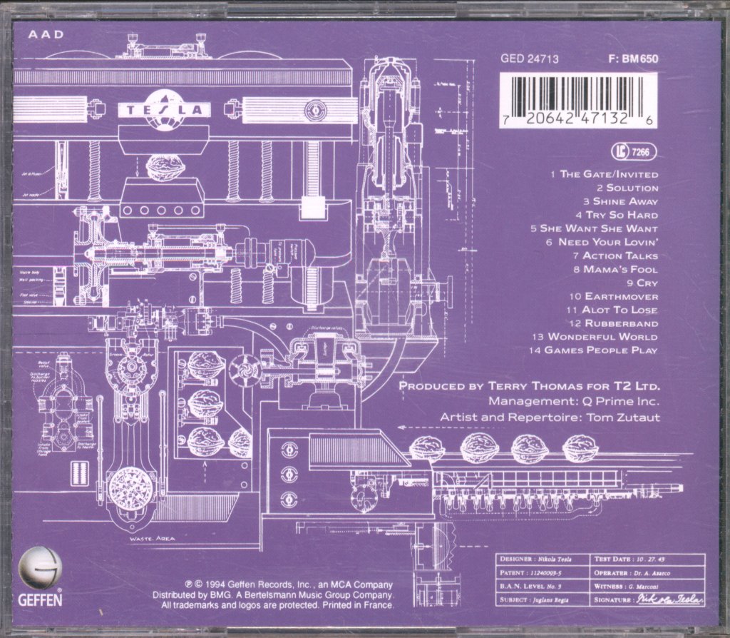 Tesla - Bust A Nut - Cd