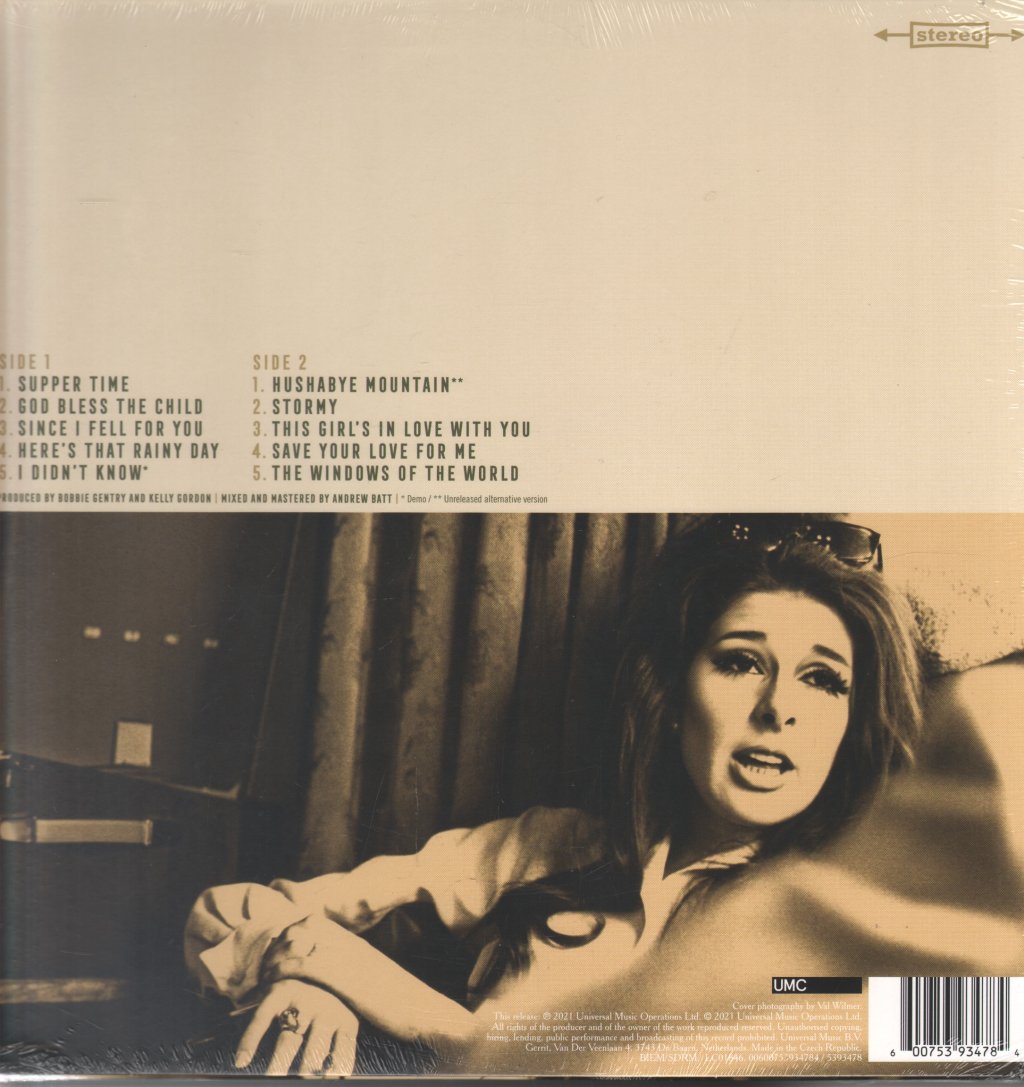 Bobbie Gentry - Windows of the World (RSD2021 Drop 2) - Lp