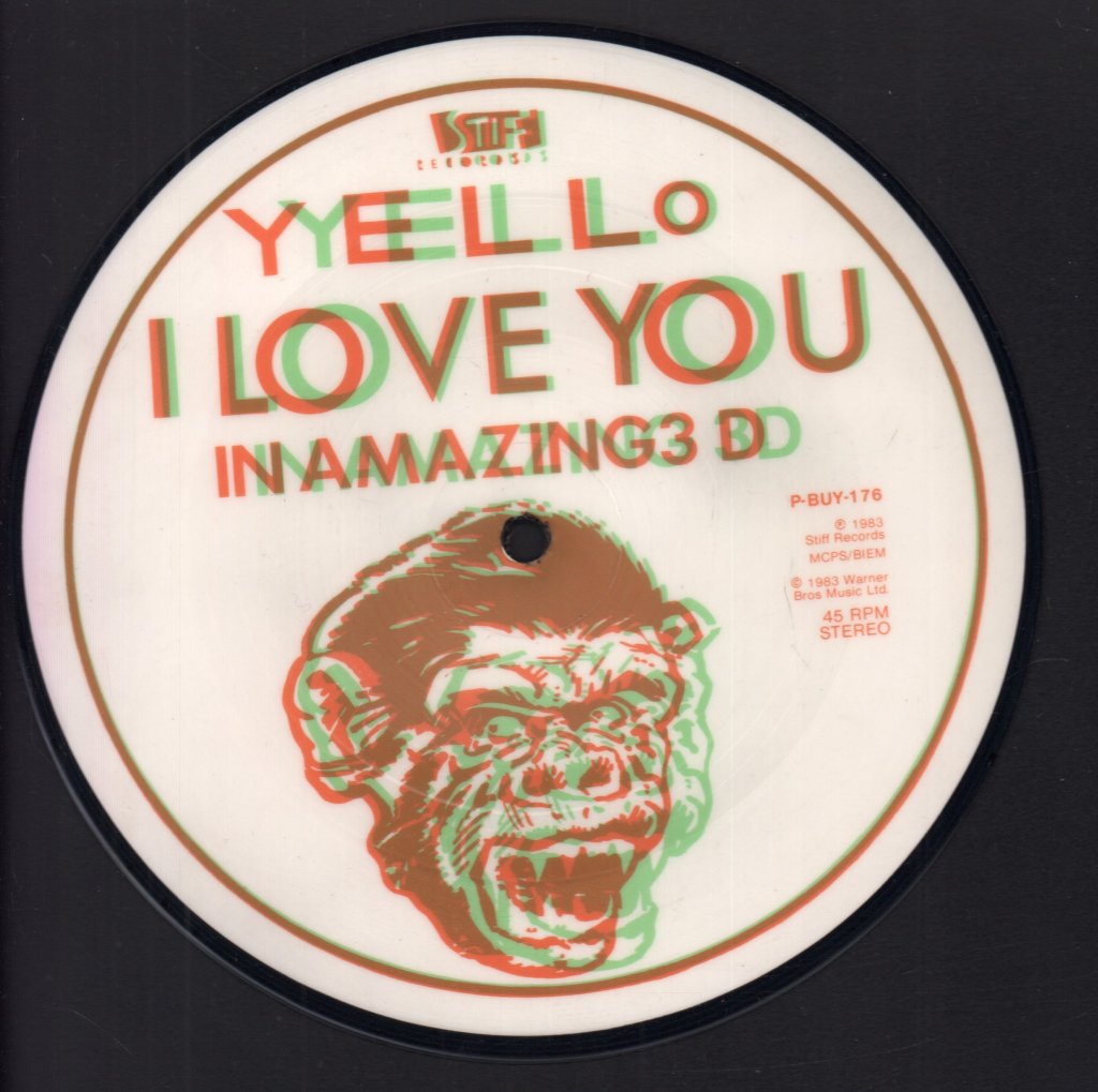 Yello - I Love You - 7 Inch