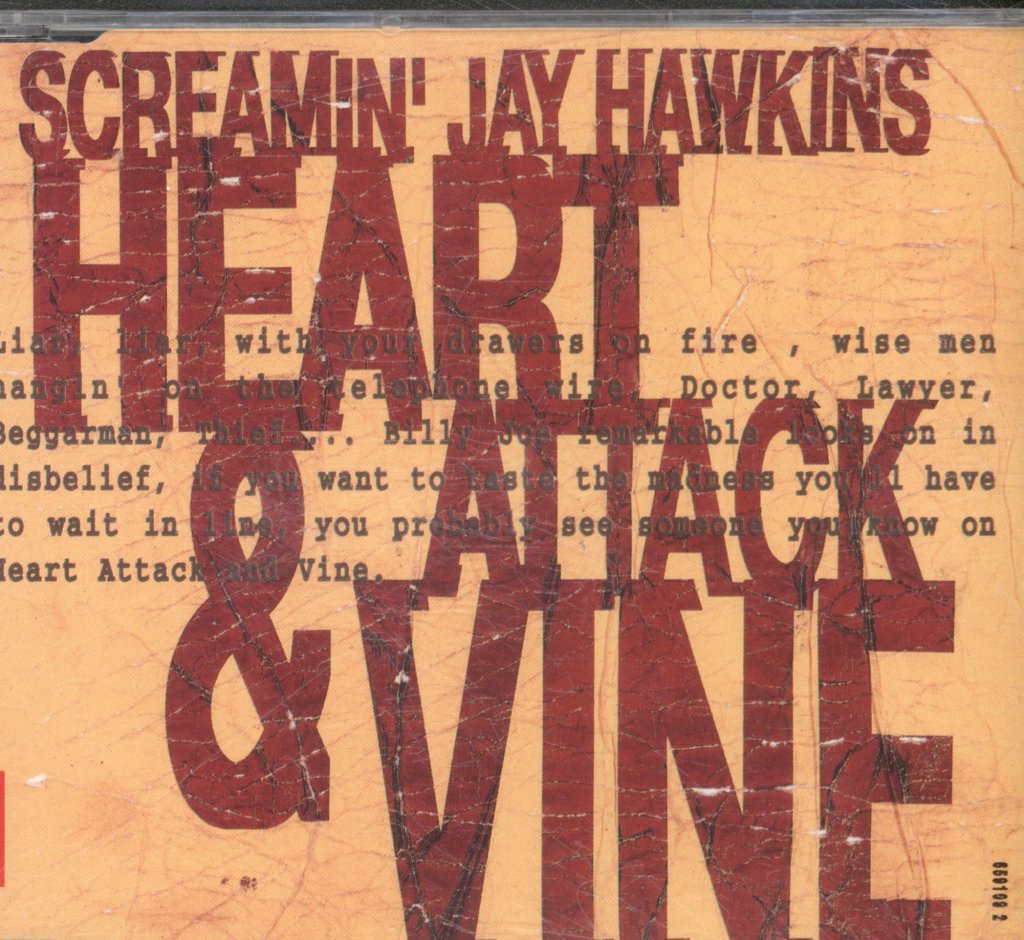 Screamin' Jay Hawkins - Heart Attack And Vine - Cd