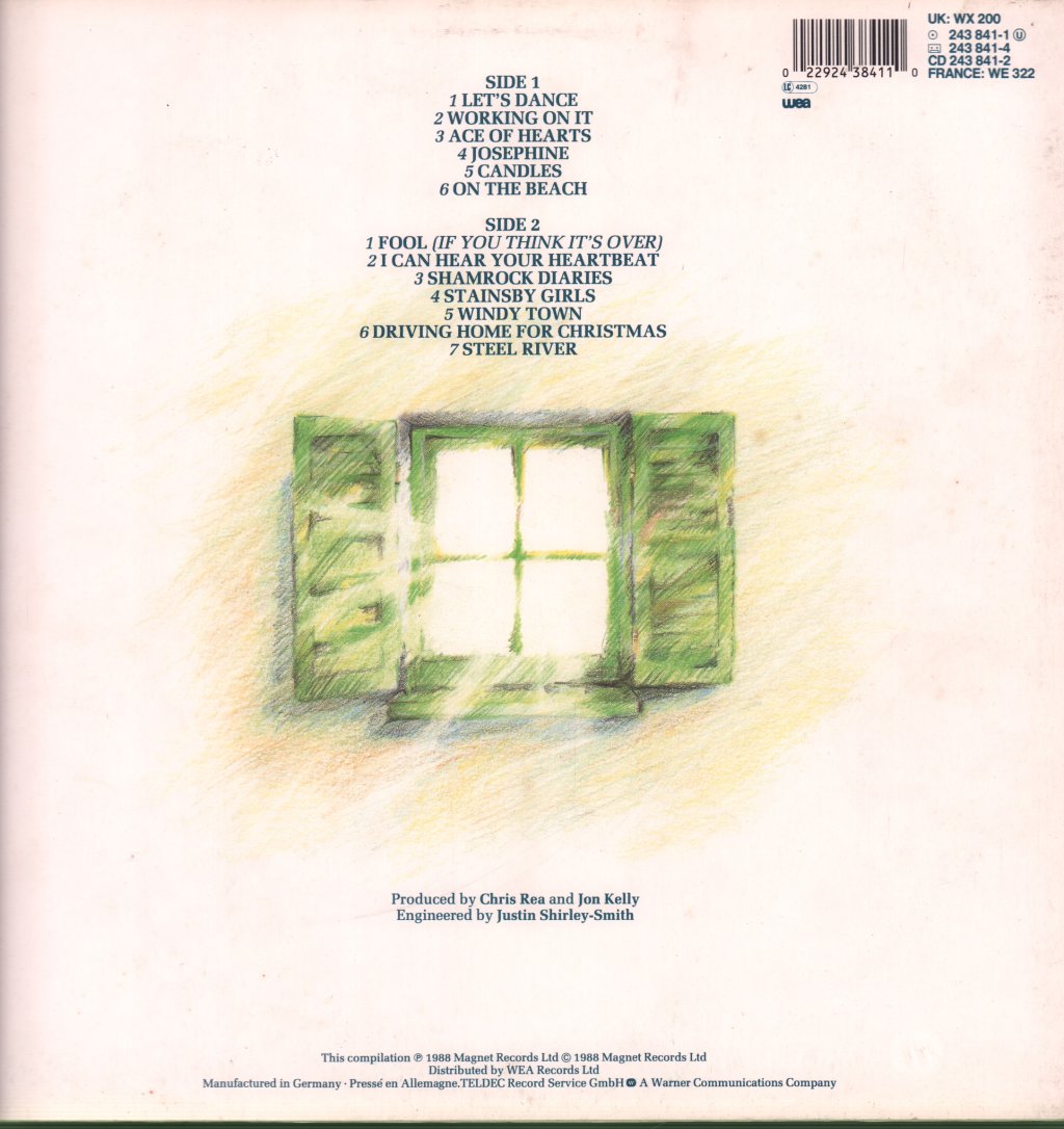 Chris Rea - New Light Through Old Windows (Best Of) - Lp
