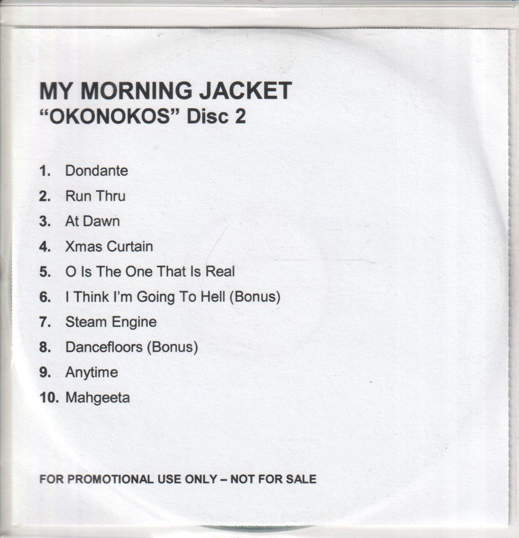 My Morning Jacket - Okonokos disc 2 - Cdr