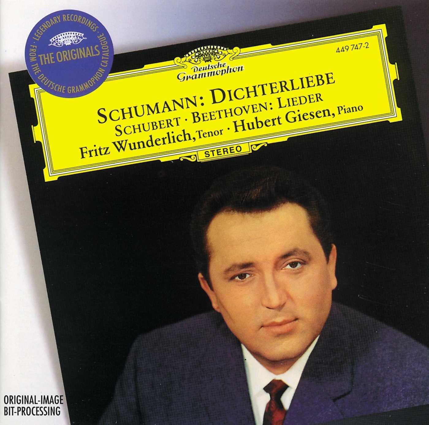 Schumann - Schumann: Dictherliebe / Schubert & Beethoven: Lieder - Cd