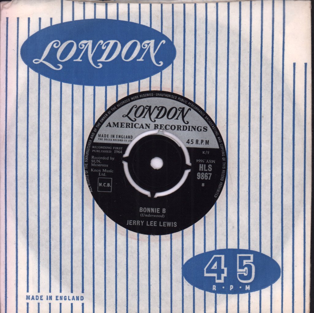 Jerry Lee Lewis - Lewis Boogie - 7 Inch
