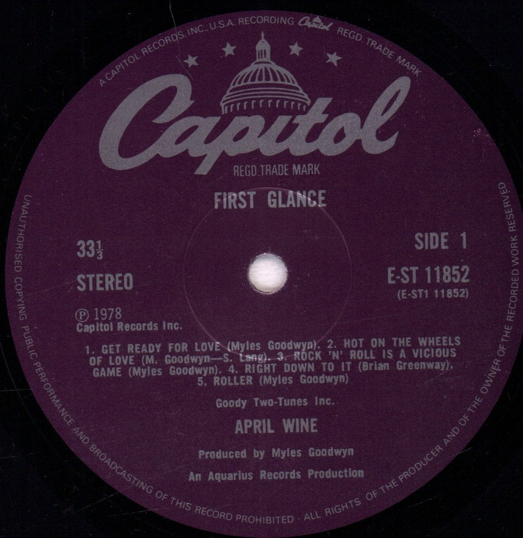 April Wine - First Glance - Lp