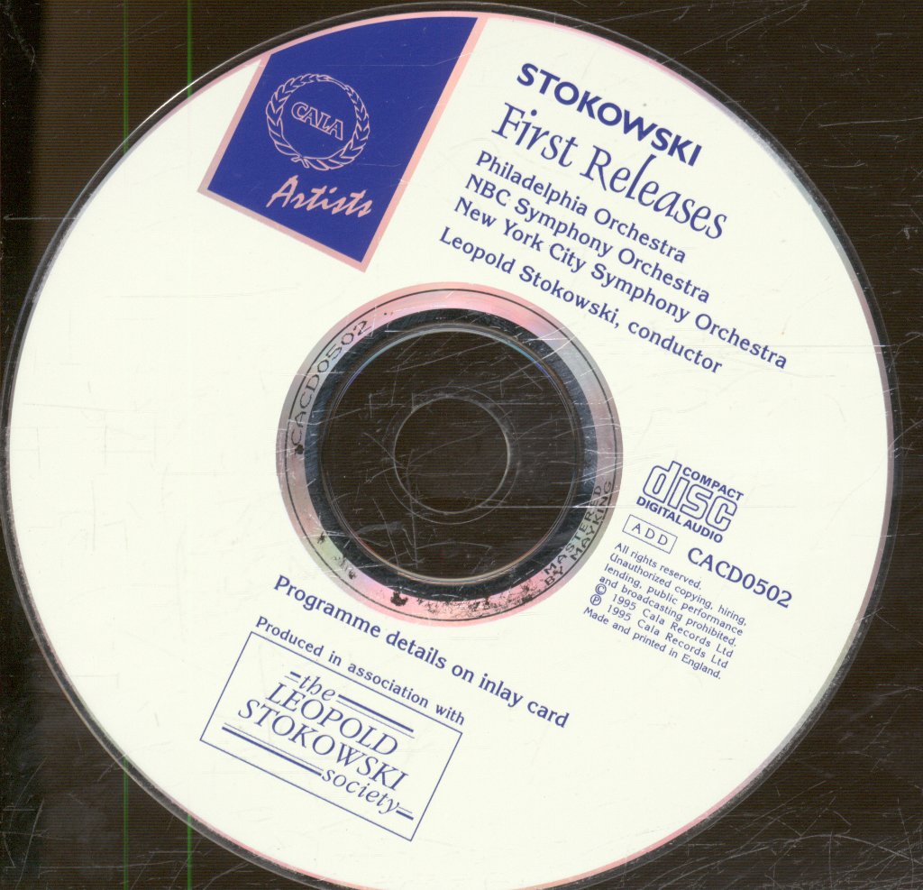 Leopold Stokowski - Stokowski  First Releases - Cd