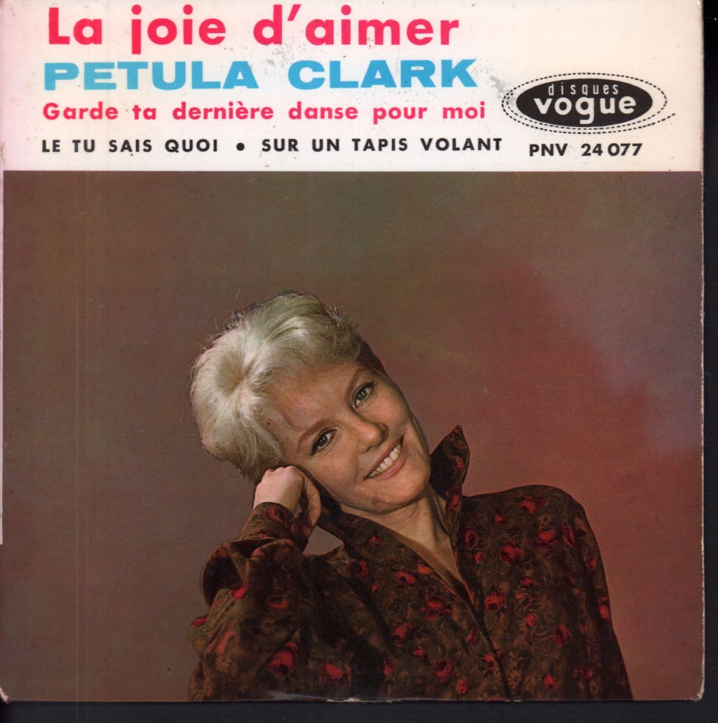Petula Clark - La Joie D'aimer - 7 Inch