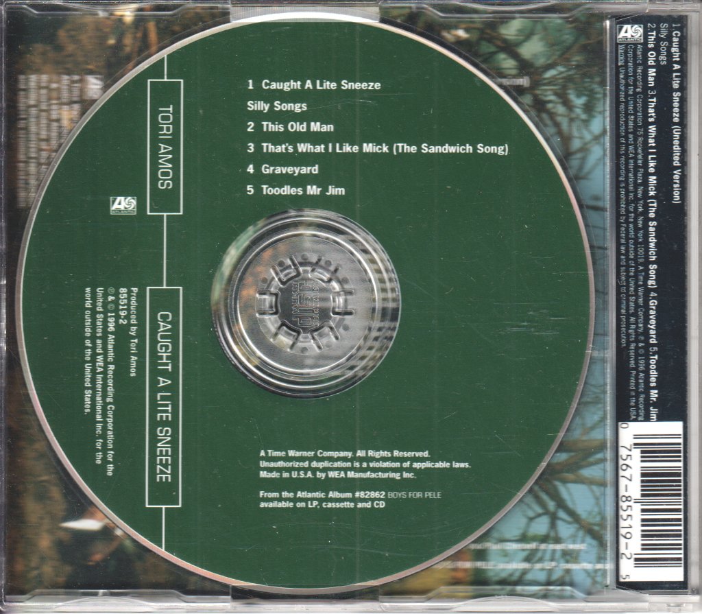 Tori Amos - Caught A Lite Sneeze - Cd
