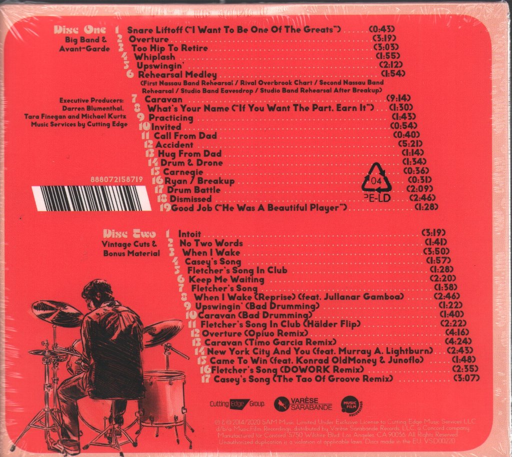 Whiplash - Original Motion Picture Soundtrack - Double Cd