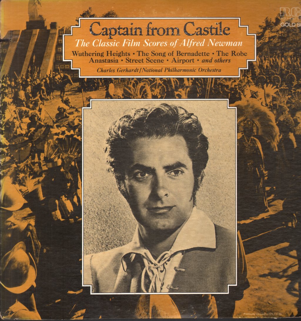Charles Gerhardt - Capatin From Castile - The Classic Film Scores Of Alfred Newman - Lp